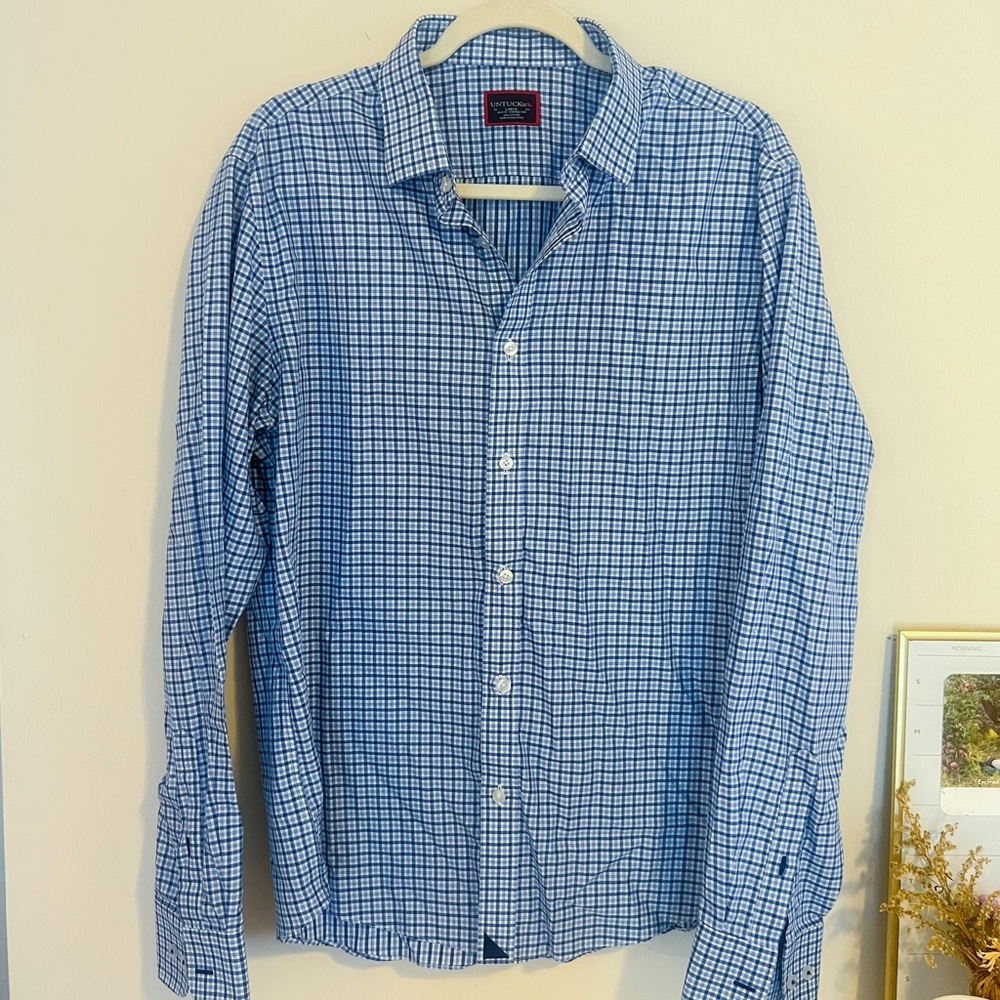 UNTUCKit Plaid Top